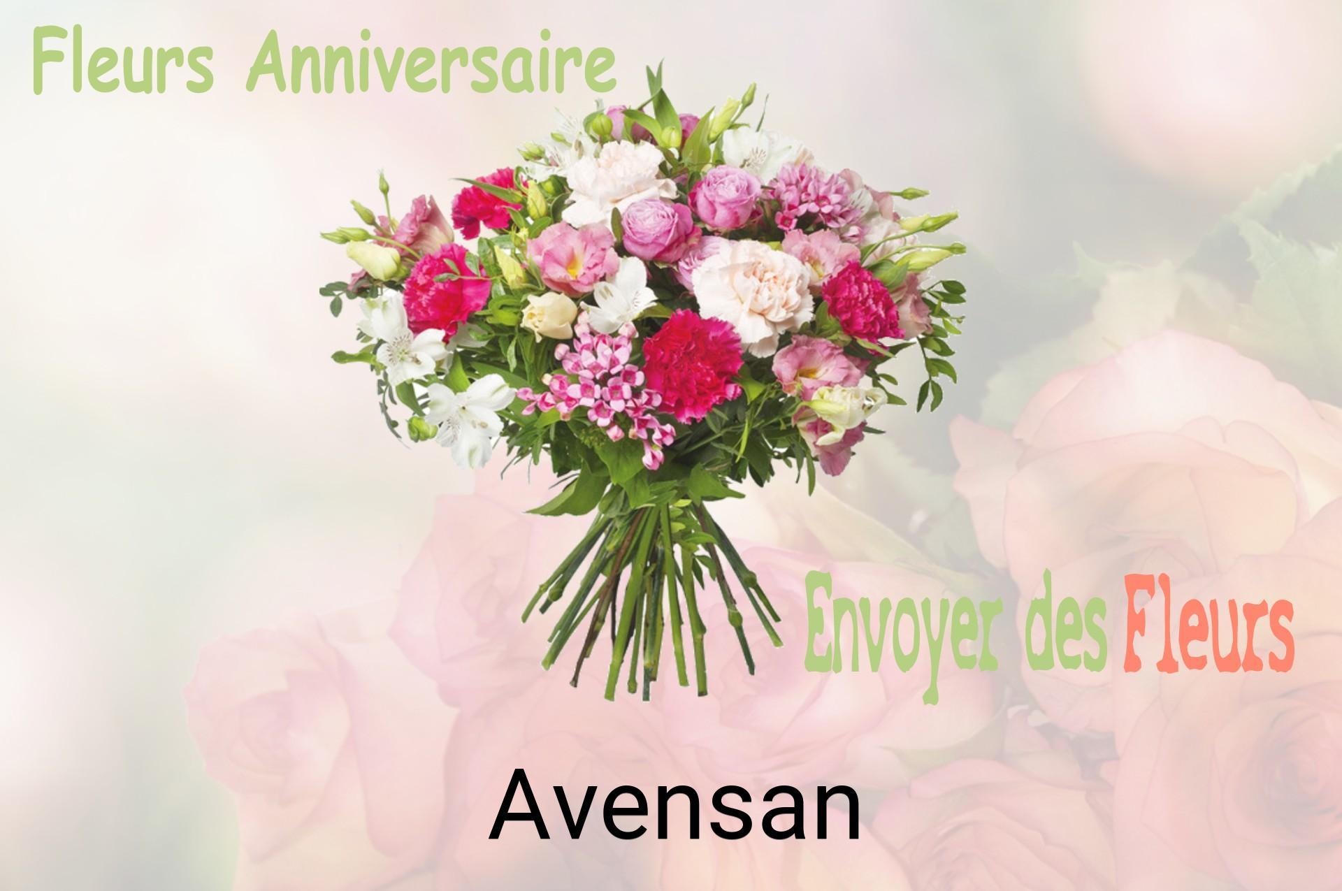 Bouquet de fleurs d’anniversaire livré à Avensan